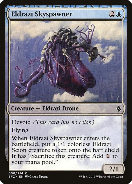 Eldrazi Skypawner Foil Kunto: Near Mint