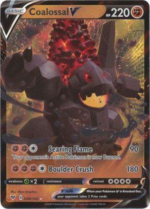 Coalossal V 098/185 EX Kunto: EXcellent