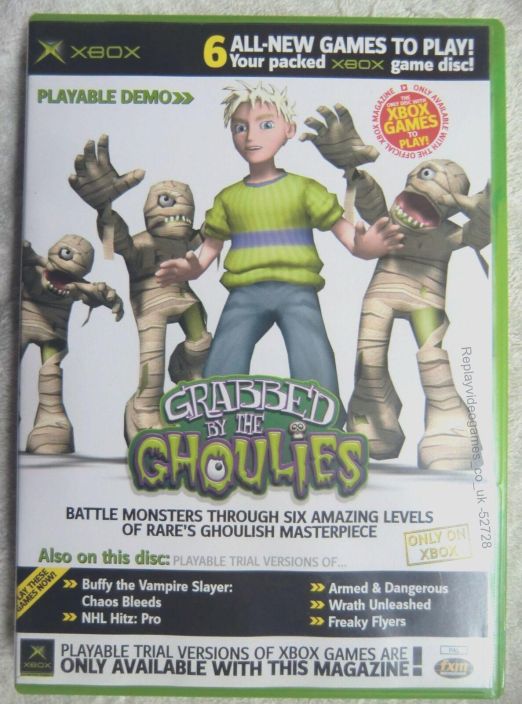 XBOX Demo Game Disc 24 Grabbed By The Ghoulies