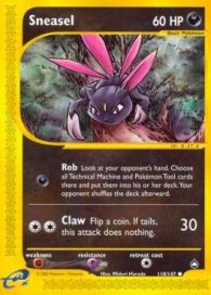 Sneasel 110/147 EX