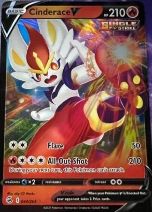 Cinderace V 044/264 Kunto: Near Mint (NM)