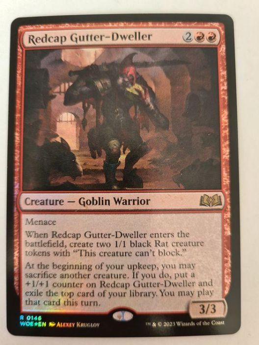 Redcap Gutter-Dweller Foil kunto:near mint