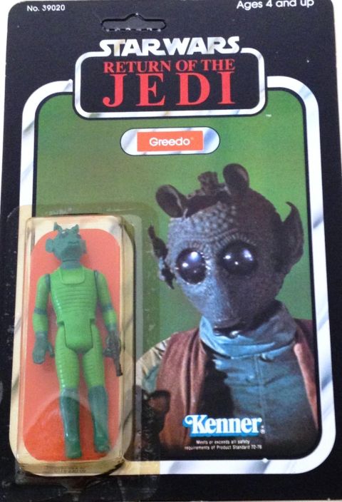 Star Wars Return of The Jedi Greedo (1983) Boxed