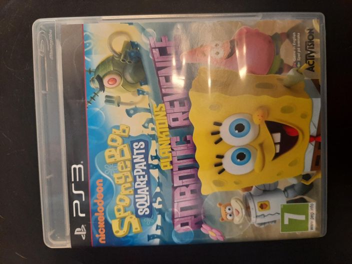 Spongebob Squarepants Planktons Robotic Revenge PS3 kaytetty