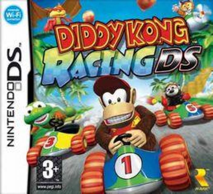 Diddy Kong Racing kaytetty DS manuaali se/no