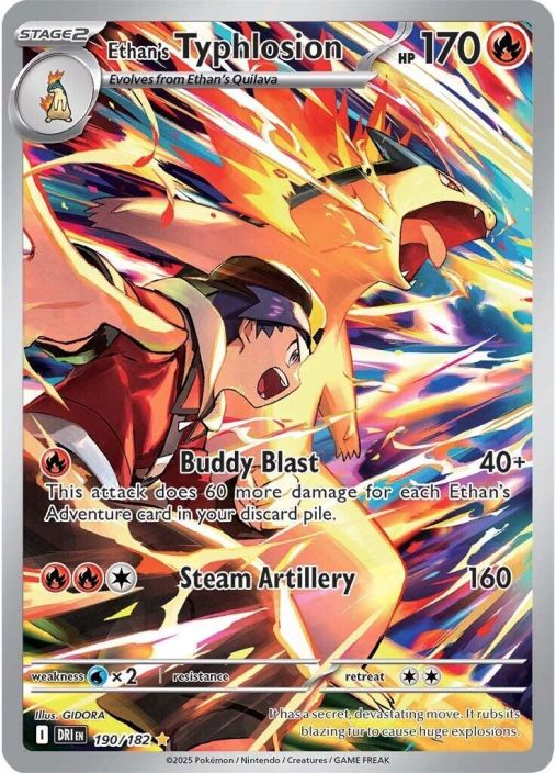 Ethan's Typhlosion 190/182 Kunto: Near Mint