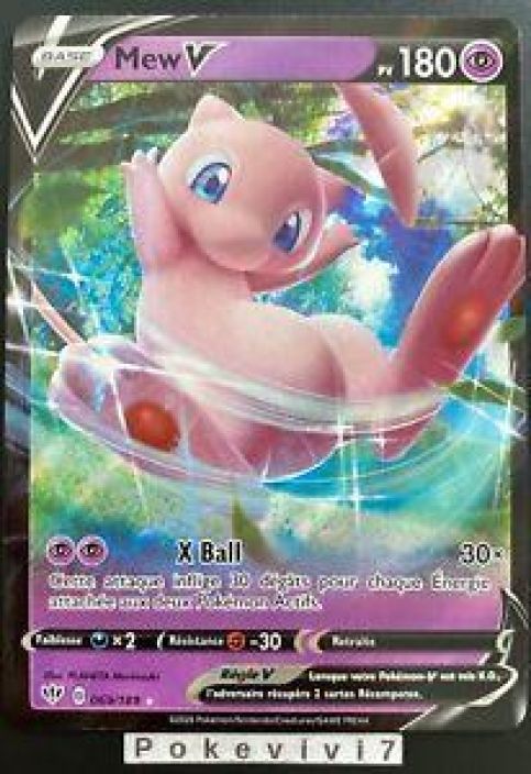 Mew V 069/189 Kunto: Near Mint (NM)