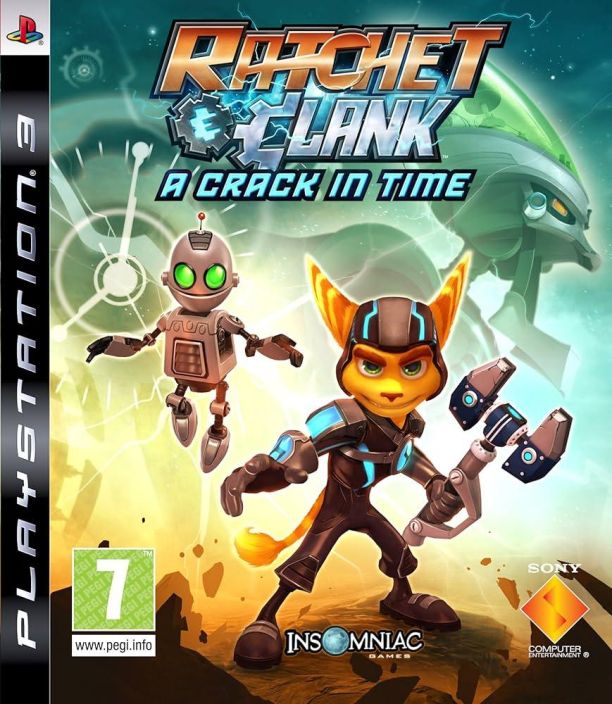 Ratchet &amp; Clank A Crack In Time kaytetty PS3