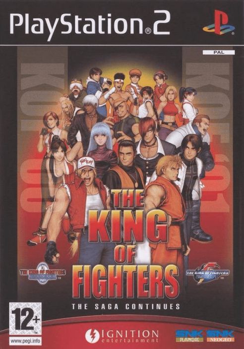 King of fighters 2000-2001 / The Saga Continues kaytetty PS2