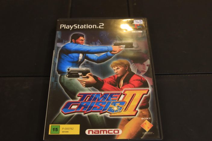 Time crisis 2 kaytetty PS2 suomi/ruotsi versio