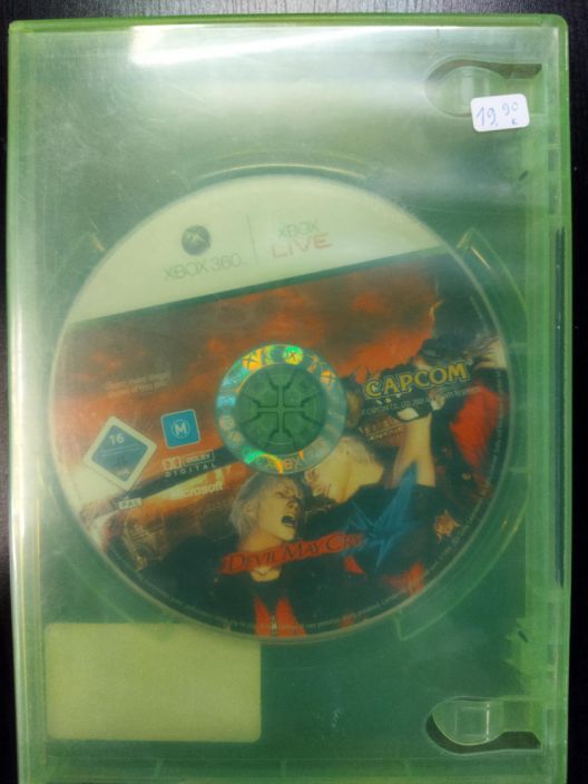 Devil May Cry 4 Loose kaytetty XBOX 360 Ei omia kansi pahveja