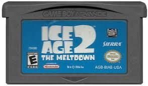 Ice Age 2 The Meltdown Kaytetty GBA Loose
