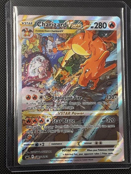 Pokemon Charizard VStar Promo SWSH262 Julkaisu 28.10 