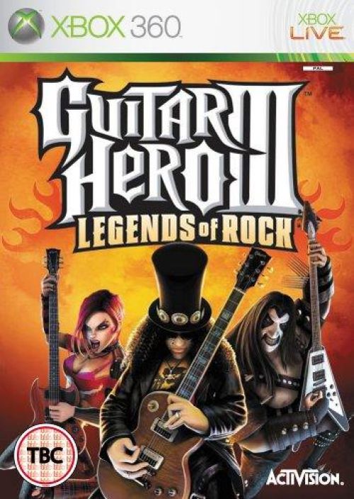 Guitar hero III: Legends Of Rock kaytetty XBOX 360