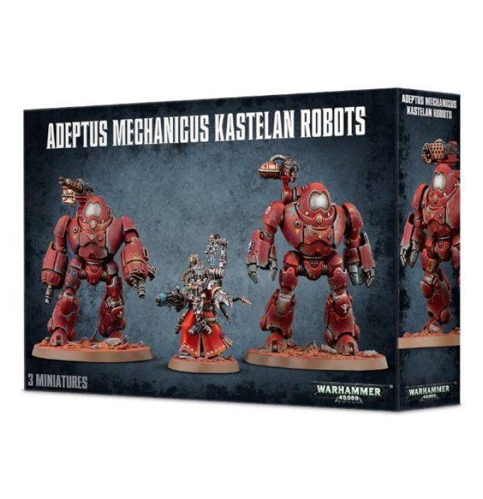 Warhammer 40,000 Adeptus Mechanicus Kastelan Robots