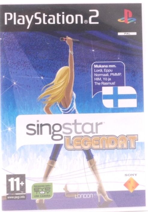 Singstar Legendat kaytetty PS2