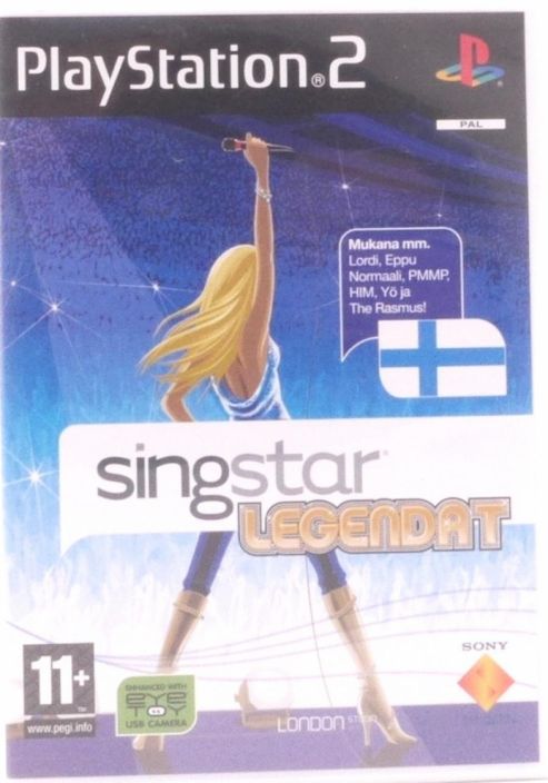 Singstar Legendat kaytetty PS2