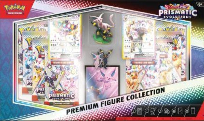 Pokemon Prismatic Evolutions Premium Figure Collection
