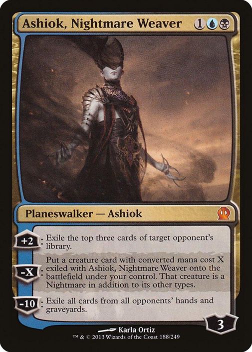 Ashiok, Nightmare Weaver Kunto: Excellent