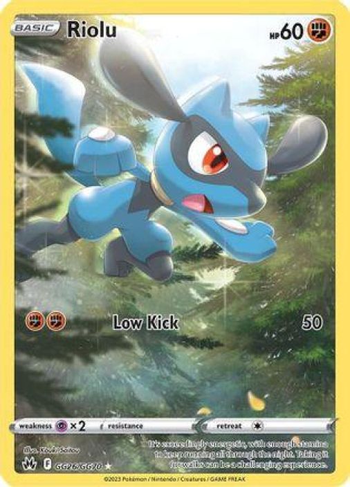Riolu GG26/GG70 Kunto:NM