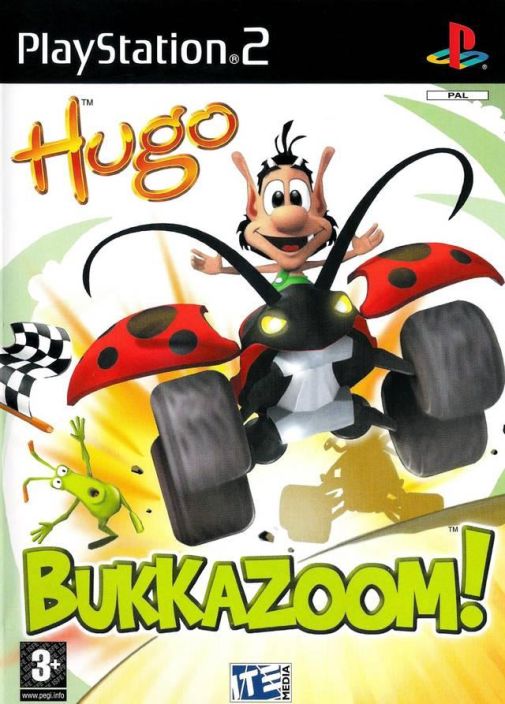 Hugo Bukkazoom kaytetty PS2
