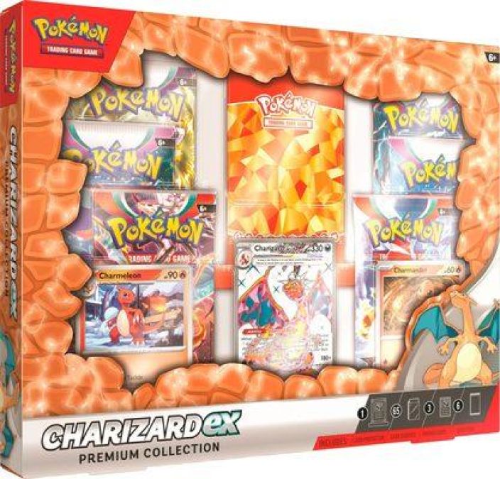 Pokemon Charizard ex Premium Collection julkaisu lokakuu