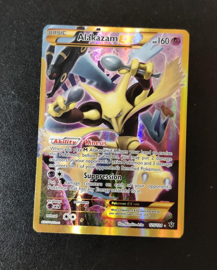 Alakazam EX Fates Collide 125/124 