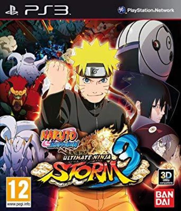 Naruto Shippuden: Ultimate Ninja Storm 3 kaytetty PS3 kayetty
