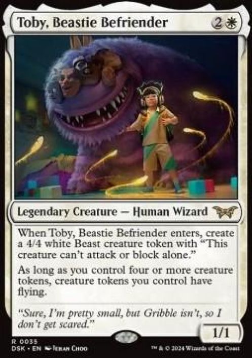 Toby, Beastie Befriender Foil Kunto: NM