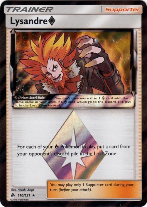Lysandre Prism Star 110/ Kunto: Good