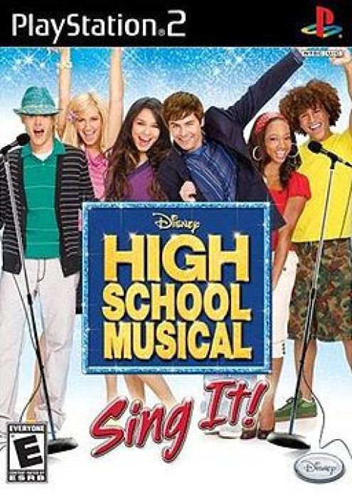 Disney High School Musical Sing it kaytetty PS2