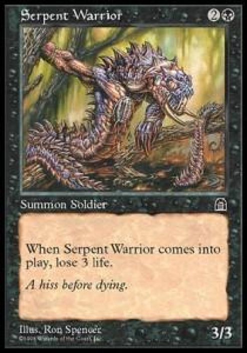 Serpent Warrior Kunto: Near Mint