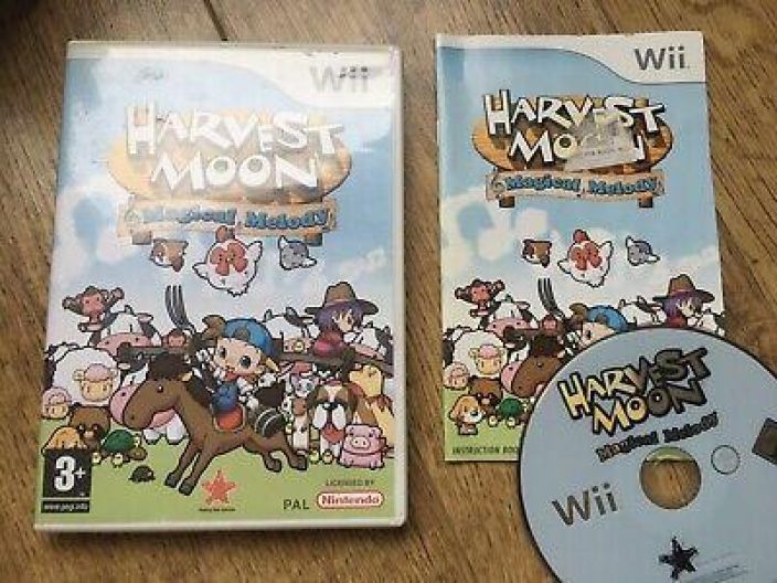 Harvest Moon Animal parade kaytetty Wii