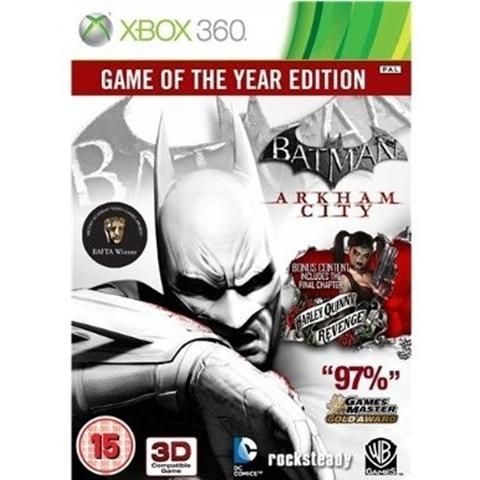 Batman Arkham City Game of the Year Edition kaytetty XBOX 360