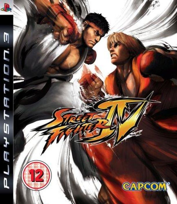 Street Fighter IV kaytetty PS3