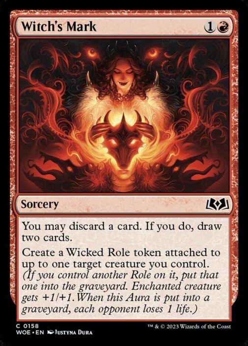 Witch's Mark Foil Kunto: Near Mint