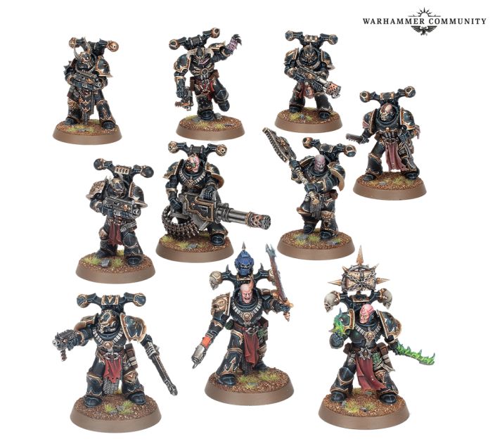 Chaos Space Marines Legionaries Julkaisu 8.11.2025