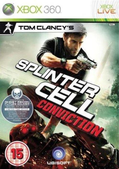 Tom Clancy's splinter Cell Conviction kaytetty XBOX 360