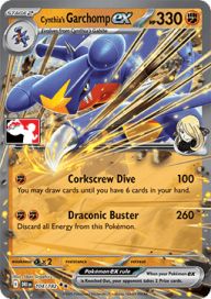 Cynthia's Garchomp ex 104/182 Stamped NM