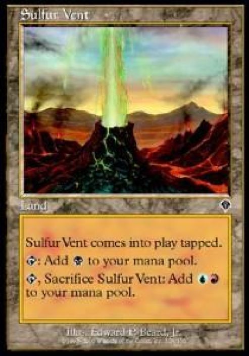 sulfur vent kunto:excellent