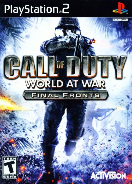 Call of Duty World at War Final Fronts kaytetty PS2 Kaytetty.