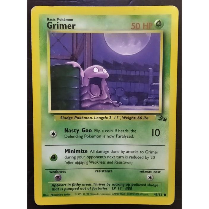 Grimer 48/62 Kunto NM