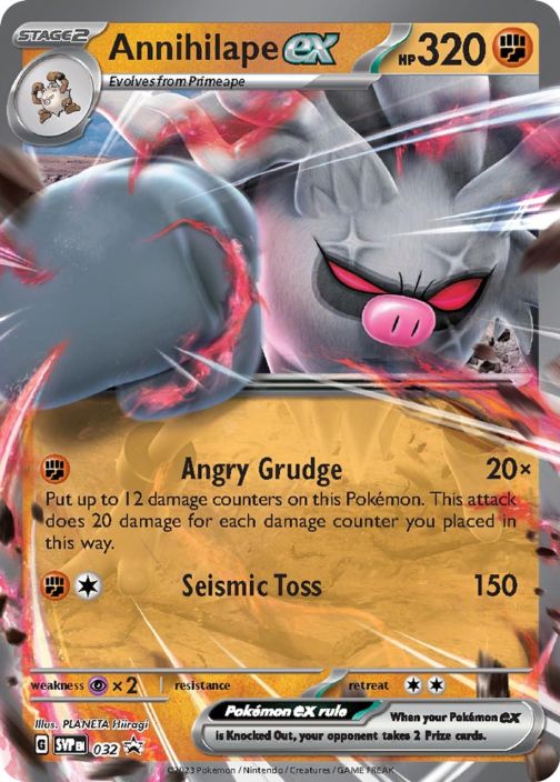 Annihilape EX 032 Promo Kunto: Exellent