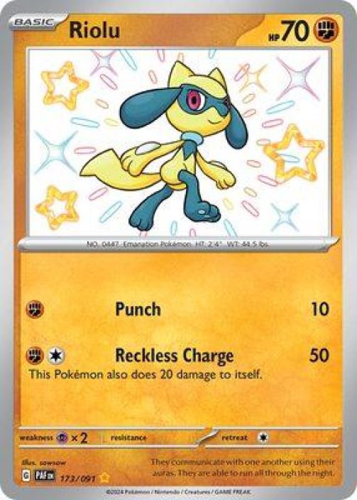 Riolu 173/091 Kunto: Near Mint