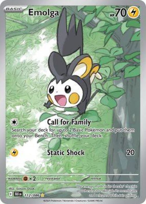 Emolga 112/086 Kunto: Near Mint