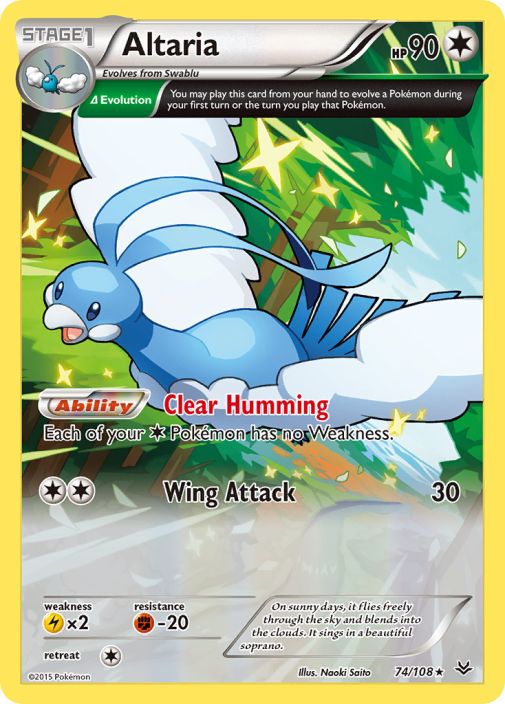 Altaria 074/108 GD Kunto GD