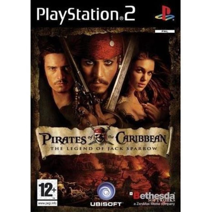 Pirates of the Carribean The Legend of Jack Sparrow kaytetty PS2