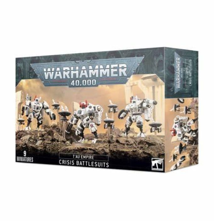 40K crisis battlesuits