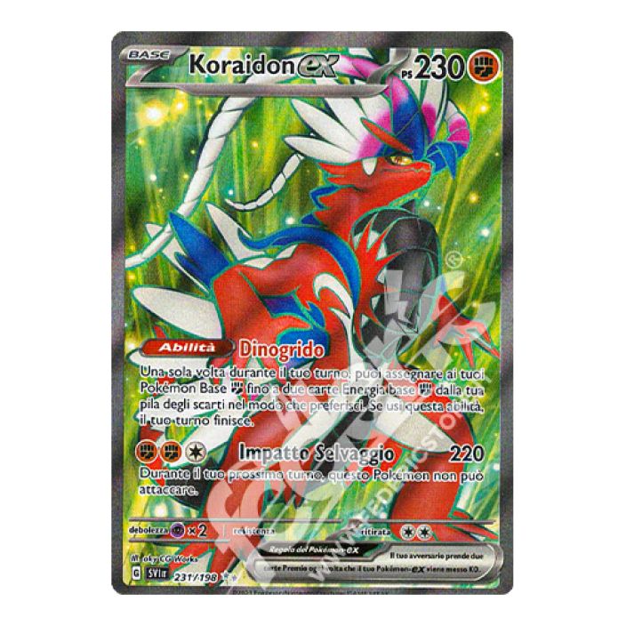 Koraidon ex 231/198 Kunto: Near Mint