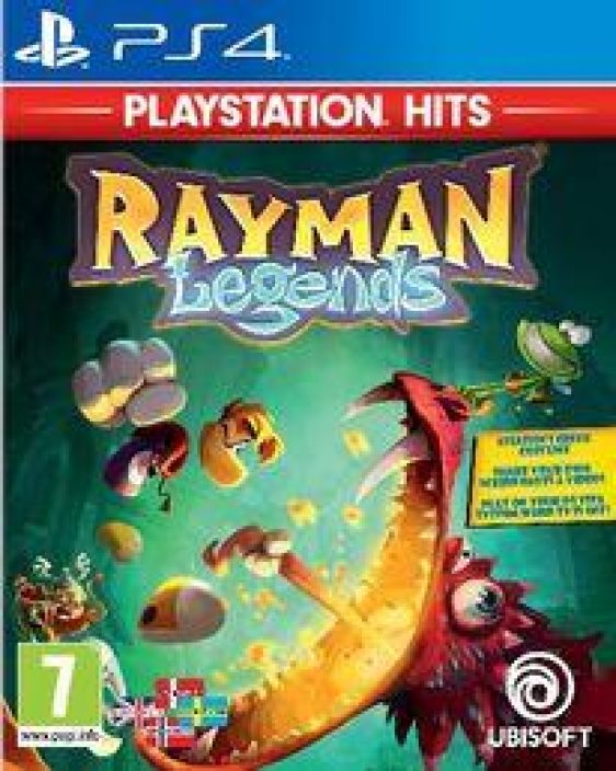 Rayman Legends Kaytetty PS4 Kielivaihtoehdot: Englanti, Ruotsi, Norja, Tanska
